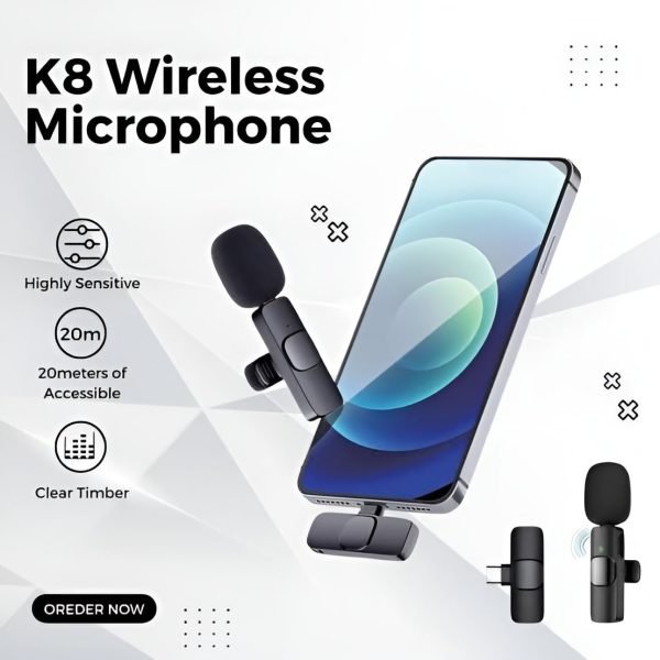 K8 Wireless Microphone - Image 4